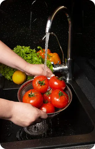 Kitchens and utility areas